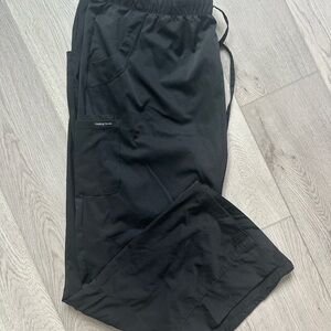 Healing Hands Black Scrub Pants